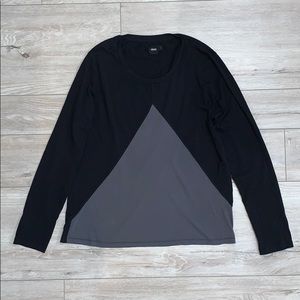 ASOS Men’s Black and Gray Cotton T-Shirt